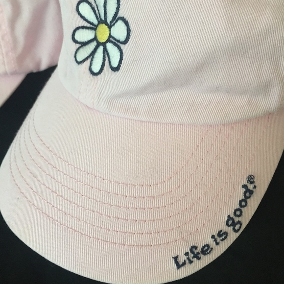 "Life is Good" Pink baseball caps - Picture 1 of 6